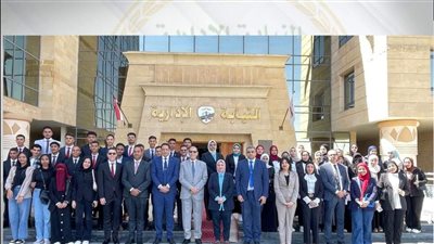 النيابة الإدارية تستقبل وفدًا من طلاب حقوق السادات 