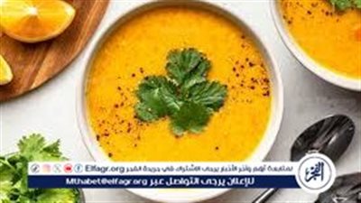طريقة عمل شوربة العدس بالشعرية الأصلية القديمة