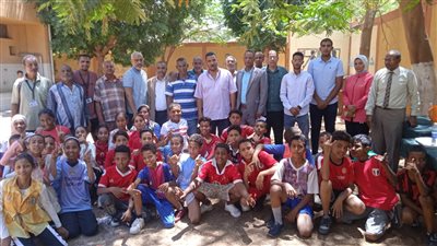 مدير عام تعليم قوص يفتتح فعاليات المشروع القومي لرفع كفاءة اللياقة البدنية للطلاب