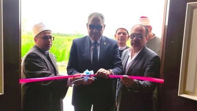 وكيل وزارة الأوقاف والسكرتير العام المساعد لمحافظة دمياط يفتتحان مسجد فاطمة الزهراء