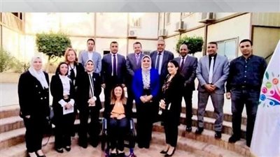 وفد من النيابة الإدارية يزور المجلس القومي للأشخاص ذوي الإعاقة