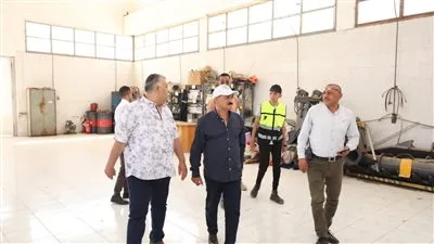 رئيس مياه أسيوط يتفقد سير العمل بمحطة ديروط المرشحة