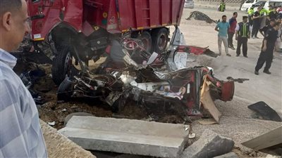 حبس سائق السيارة النقل المتسبب في حادث الطريق الدائري 4 أيام على ذمة التحقيقات