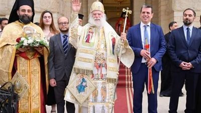 البابا ثيودروس الثاني يحتفل بعيد القديس جيورجيوس