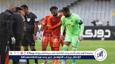 طبيب بيراميدز يكشف تفاصيل إصابة أحمد الشناوي ومدة غيابه عن الملاعب