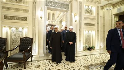 شيخ الأزهر يزور مسجد السيدة زينب بعد الانتهاء من عمليات التجديد