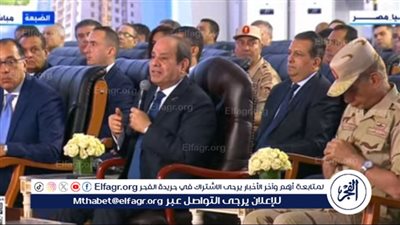 السيسي: الدولة تعتبر التشغيل من ضمن أرباحها في المشروعات