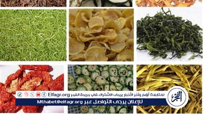 استفيد من فصل الخضروات بطريقة صحية ومفيدة.. فوائد تجفيف الخضروات