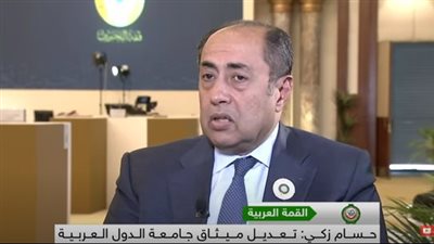 حسام زكي قبل عقد قمة البحرين: 