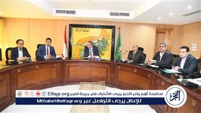 محافظ الفيوم ووفد مجلس الوزراء يتابعان معدلات تنفيذ مشروعات 
