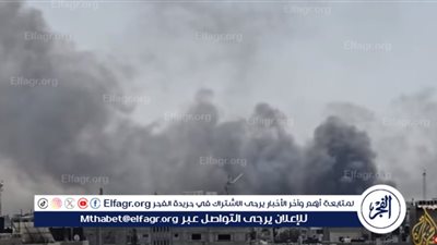 شاهد| غارات إسرائيلية مكثفة على مخيم جباليا 