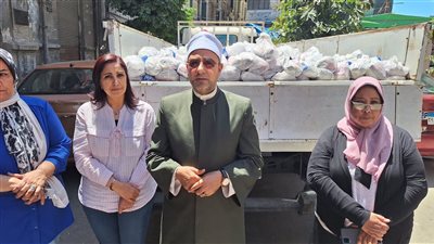 الأوقاف تعلن توزع 56 طن سلع غذائية من صكوك الإطعام بالمحافظات 