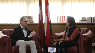 سفير لاتفيا بالقاهرة لـ 