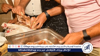 ضبط لحوم فاسدة غير صالحة للاستهلاك الادمى فى حملة تفتيشية بالمحلة الكبرى 