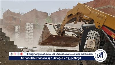 حملة لإزالة التعديات على الأراضي الزراعية بالفيوم 