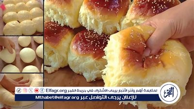 طريقة عمل خبز الحليب..هش وزي القطن وطعمه روعة