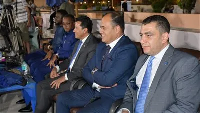 وزير الشباب والرياضة يشهد جانب من فعاليات بطولة كأس إفريقيا لكرة القدم الساق الواحدة 