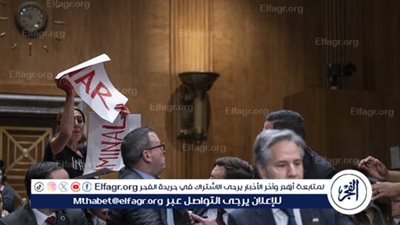 عار عليك.. متظاهرون يمنعون بلينكن من التحدث ويقاطعون كلمته 4 مرات متتالية 