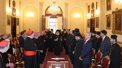  14 ممثلًا أرثوذكسيًا و10 ممثلين لوثريين وإكليروس وعلمانيين في اجتماع لجنة الحوار اللاهوتي بدير القديس جيورجيوس