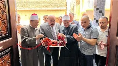 سكرتير عام محافظة أسيوط يفتتح مسجد الخولي بقرية بني حسين بعد إحلاله وتجديده