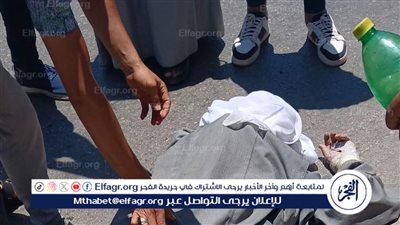 مصرع مسن على الطريق السريع 