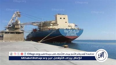 تداول 80 الف طن بضائع بموانئ البحر الأحمر ووصول 63 الف طن قمح روماني لسفاجا