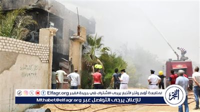 محافظ الفيوم يتابع أعمال الإطفاء والإخلاء بحريق مصنع للزيوت والشحوم