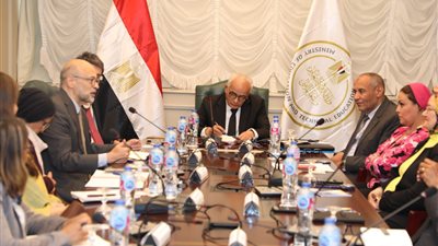 حجازي يستقبل وفد البنك الدولي لتطوير منظومة التعليم قبل الجامعي 