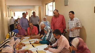 استمرار أعمال تصحيح أوراق الشهادة الإعدادية في المنوفية