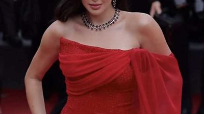 تعرف سر إطلالة ياسمين صبري بفستان أحمر على «ريد كاربت كان» 