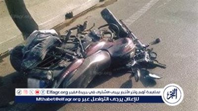 إصابة شخصين في حادث انقلاب موتوسيكل بالقرنة غرب الأقصر