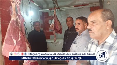 تموين الفيوم تشن حملة على محلات الجزارة وتضبط لحوم مذبوحة خارج المجزر 