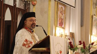 بطريرك الأقباط الكاثوليك يترأس قداس ختام الشهر المريمي بكنيسة قلب يسوع بمصر الجديدة