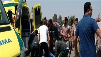 مصرع شخصين صدمتهما سيارة أعلى محور إبراهيم العرابي بالقاهرة 