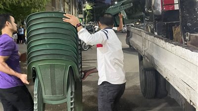 رفع 105 حالات إشغال بالشوارع لتحقيق السيولة المرورية في العمرانية بالجيزة