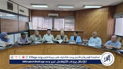 سكرتير مساعد الإسماعيلية يناقش استعدادات استقبال عيد الأضحى المبارك 