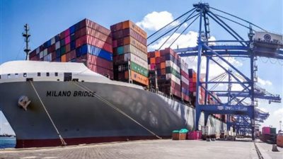 تداول 43 سفينة للحاويات والبضائع العامة بميناء دمياط