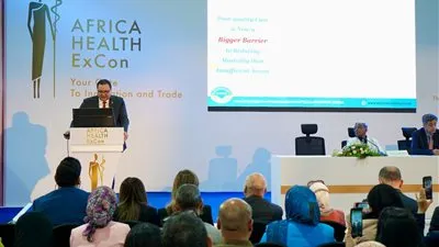 في ختام فعاليات المؤتمر الدولي الثالث والمعرض الطبي الإفريقي 