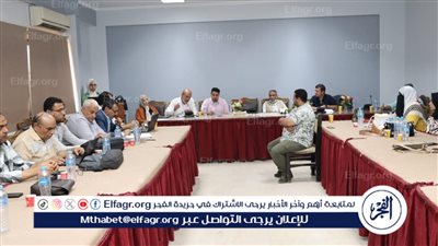 مياه الفيوم تستعرض الموقف التنفيذي لمحطات المعالجة للصرف الصحي