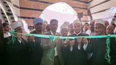 افتتاح مسجد علي بن أبي طالب بالصعايدة قبلي بإدفو