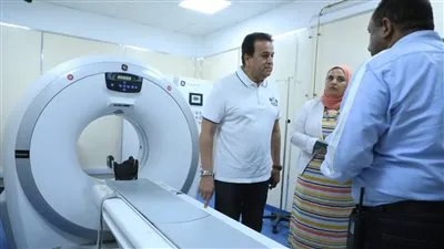 وزير الصحة يتفقد مستشفيي رأس الحكمة والضبعة المركزي بمحافظة مطروح
