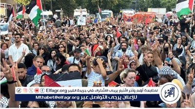 مدن أوروبية تشهد مظاهرات داعمة الشعب الفلسطيني