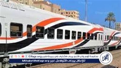 مصرع شخص دهسا أسفل عجلات قطار بالمنيا