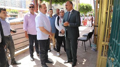 محافظ المنوفية يتفقد انتظام سير امتحانات الثانوية العامة