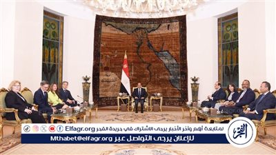 عاجل| السيسي يناقش مع 