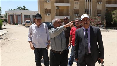 رئيس مياه أسيوط يتفقد سير العمل بمحطة معالجة الصرف الصحي بعرب المدابغ