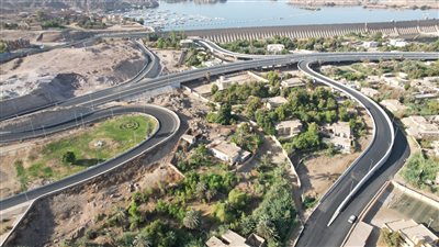 12 معلومة عن محور بديل خزان أسوان قبل افتتاحه الرئاسي