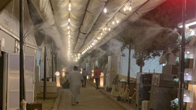 استعدادات مكثفة لتصعيد حجاج السياحة إلى عرفات ولجان تتابع تجهيز المخيمات (صور)