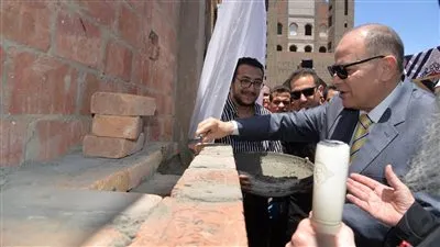 محافظ أسيوط يضح حجر أساس مدرسة بمدينة المعلمين بحى غرب