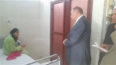 محافظ أسيوط يزور مستشفيات الايمان العام والشاملة لتهنئة المرضى بعيد الأضحى المبارك